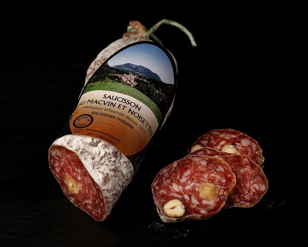 Saucisson Macvin Noisettes